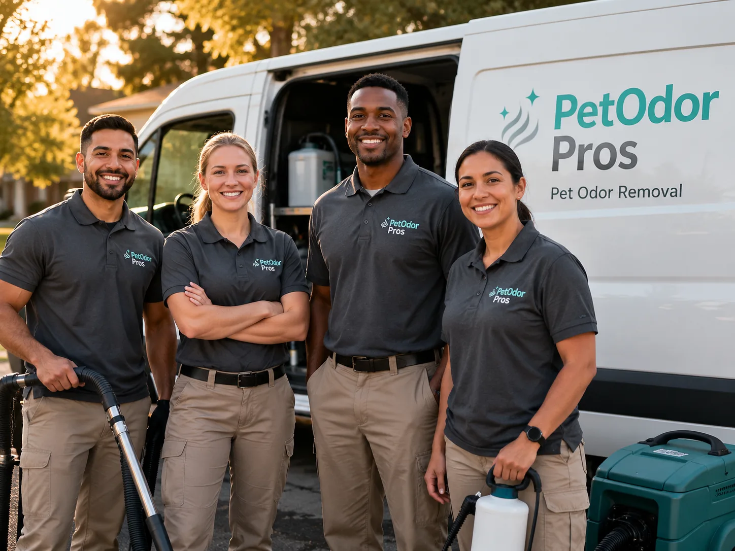 Pet Odor Removal team serving West York, IL